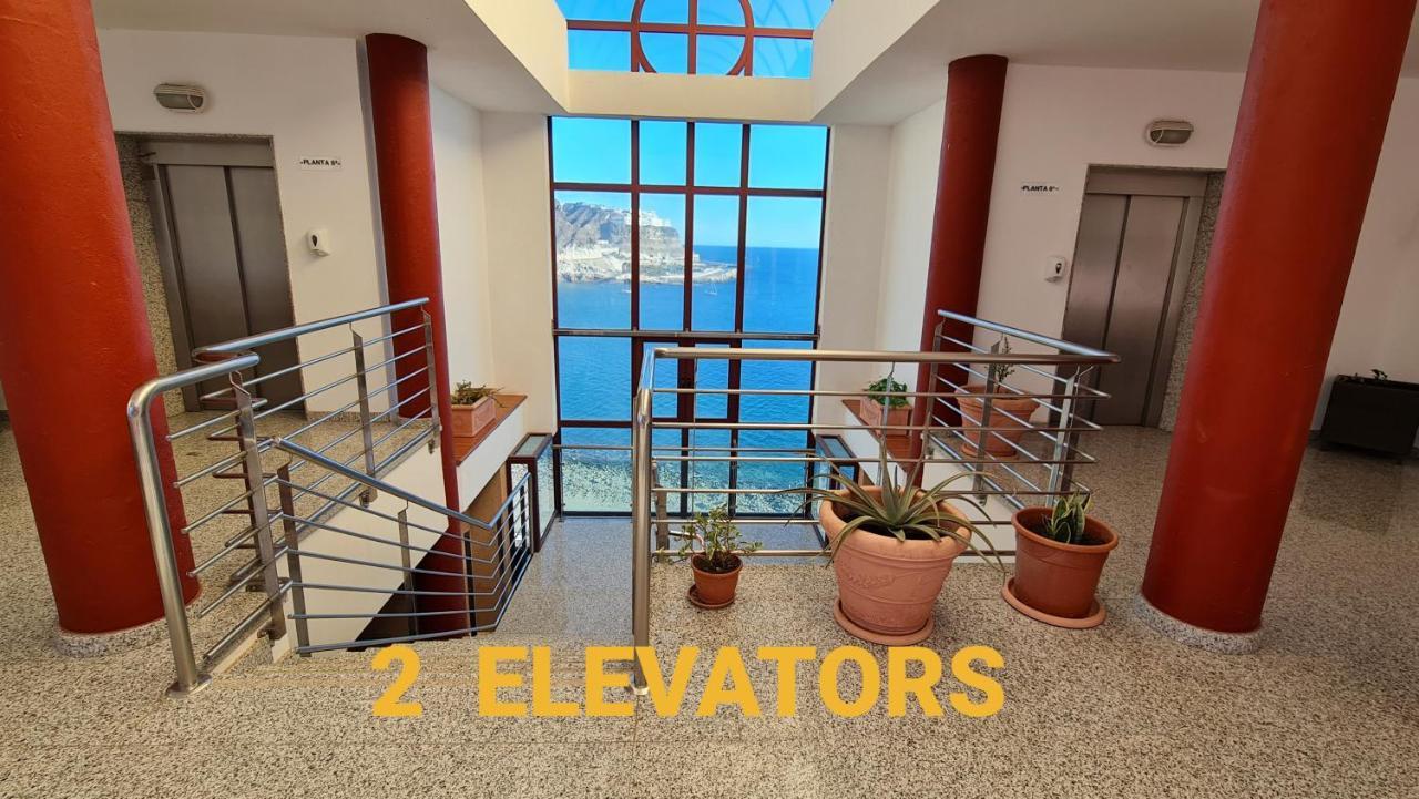 Deluxe 3 Rooms74M2,2Air Condit 2Tv Seaview On Amadores,2 Heatpools, Parking, 600 Mb,Dishwasher,2Lift,,3 Beaches Playa Del Cura  Kültér fotó