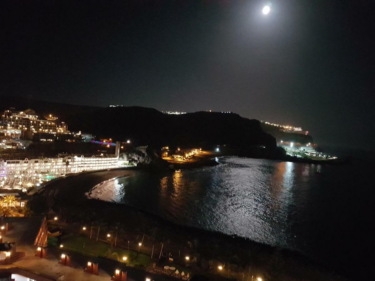 Deluxe 3 Rooms74M2,2Air Condit 2Tv Seaview On Amadores,2 Heatpools, Parking, 600 Mb,Dishwasher,2Lift,,3 Beaches Playa Del Cura  Kültér fotó