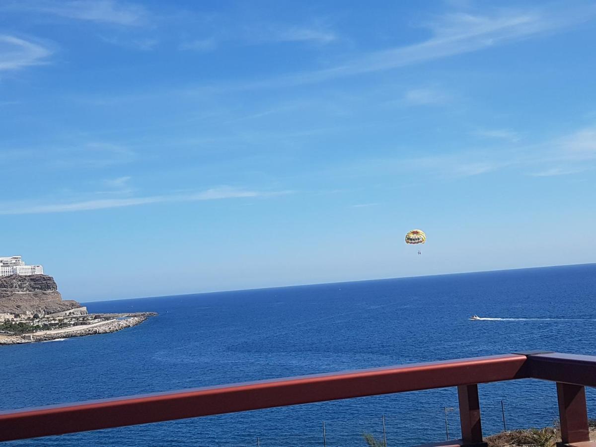 Deluxe 3 Rooms74M2,2Air Condit 2Tv Seaview On Amadores,2 Heatpools, Parking, 600 Mb,Dishwasher,2Lift,,3 Beaches Playa Del Cura  Kültér fotó