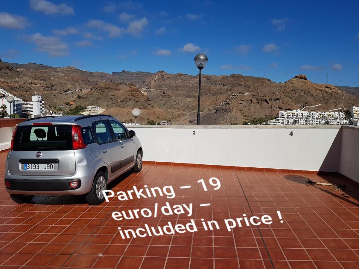 Deluxe 3 Rooms74M2,2Air Condit 2Tv Seaview On Amadores,2 Heatpools, Parking, 600 Mb,Dishwasher,2Lift,,3 Beaches Playa Del Cura  Kültér fotó